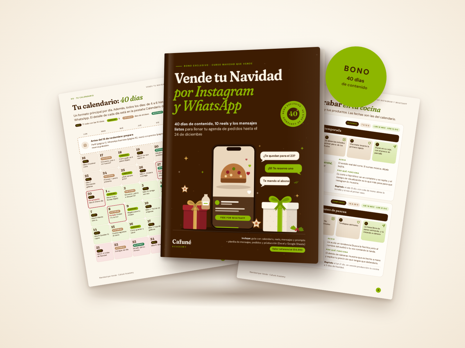 Vende tu Navidad por Instagram y WhatsApp